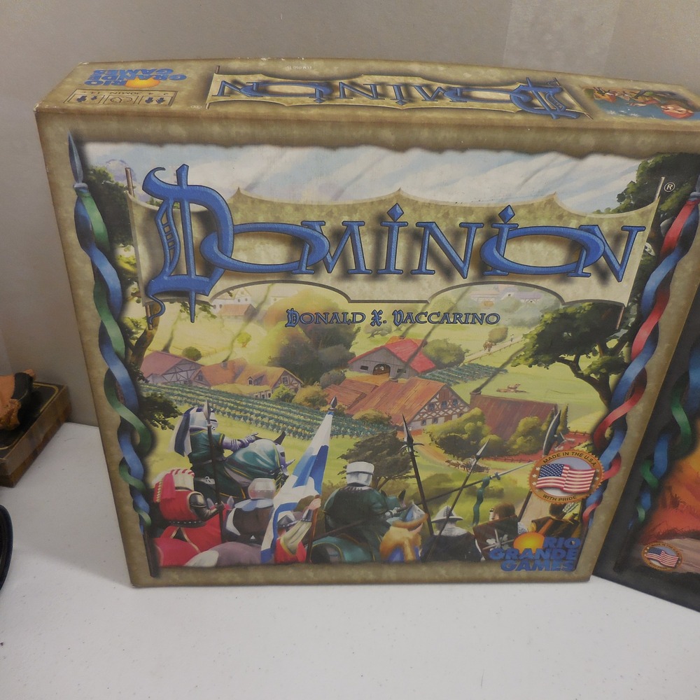 Dominion and Dominion Intrigue Board Game Bundle Rio Grande Games Strategy Card - Picture 5 of 7